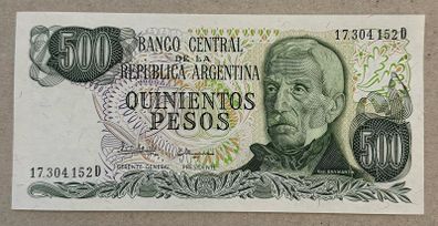Argentina 500 Pesos Banknote