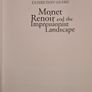 Monet Renoir. And The Impressionist Landscape Exhibition Guide. First edition In Very Good Condition. Large Volume Book. Image 3