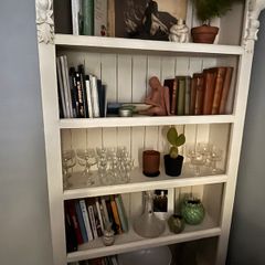 Solid Wood Display Cabinet / Large Bookcase