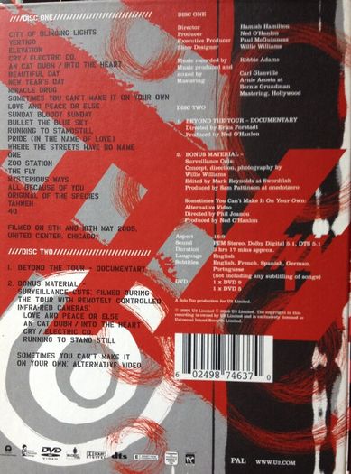 U2 [2005] Vertigo 2005: Live From Chicago [Music 2xDVD Digipack]
