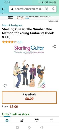 Starting Guitar