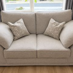 Pair of 2 seater grey couches