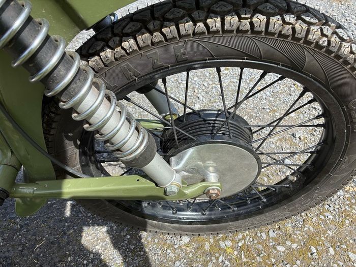 Vintage MZ 2 Stroke Bike. MINT