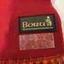 Boru - Jimmy Hourihan Two Sided Raspberry and Orange Wool Scarf Image 5