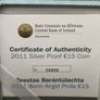 28,28grams Sterling Silver .925 Proof Salmon 2011 Coin. Image 4