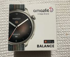 Amazfit smartwatch.