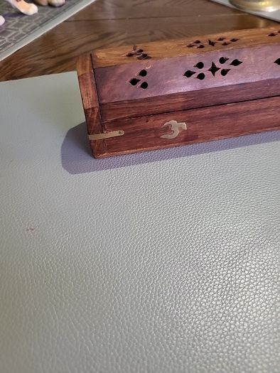 Incense box and sticks