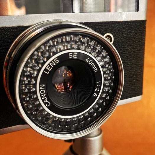 Canon Canonet Junior Compact 35mm Viewfinder Camera SE 2.8/40mm Lens