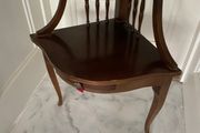 French Mahogany Corner Table