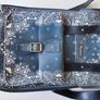 Dr Doc Martens bag backpack satchel canvas bandana paisley retro blue Image 3