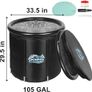 Ice Bath Tub for Athletes - Cold Plunge Tub Portable Ice Bath, Cold Plunge Tub with Cover for Recovery & Cold Water Therapy 105 Gallons Image 2