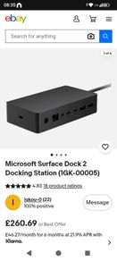 Microsoft surface dock 2