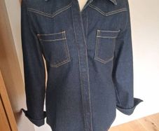 Autograph Denim Fitted Shirt/Shacket New Size 10