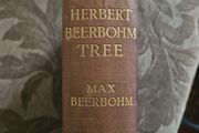 Herbert Beerbohm Tree. Some Memories Of Him And Of His Art Collected By Max Beerbohm. Hardback Second Edition With 57 Illustrations.  In Good Condition   See Photos For Same.