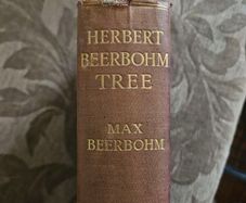 Herbert Beerbohm Tree. Some Memories Of Him And Of His Art Collected By Max Beerbohm. Hardback Second Edition With 57 Illustrations.  In Good Condition   See Photos For Same.