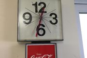 Coca Cola Wall Clock Year 1974
