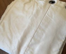 90/90 cream curtains two pairs