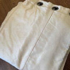 90/90 cream curtains two pairs
