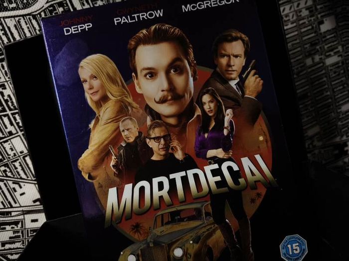 Mortdecai ! DVD ! with Slipcase ! Sealed ! 2015 ! Johnny Depp !