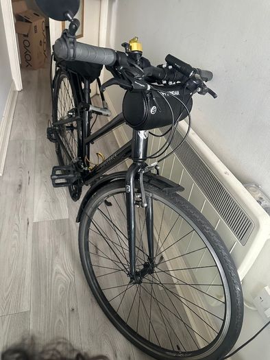 City bike for hybrid light bike