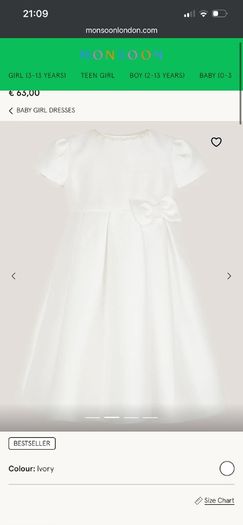 Monsoon flower girl dress 12-18months
