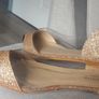 New gold glitter shoes size UK 2 Image 2