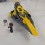 100% LEGO Star Wars Anakin's Jedi Starfighter 75214 Complete With Minifigs Image 3