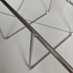 Vinyl LP record rack steel x2