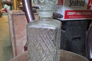 Vintage Decanter Crystal Glass