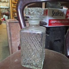 Vintage Decanter Crystal Glass