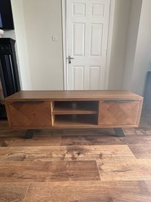 TV Table Hudson Smoked Oak