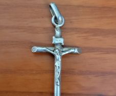 silver crucifix