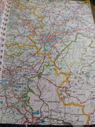 French route map
