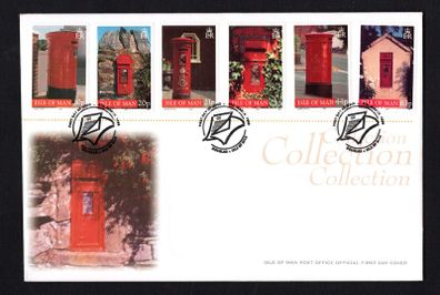 1999 Isle of Man Local Post Boxes Commemorative Stamps First Day Cover (FDC)