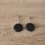 Lava stone jewelry set of necklace, bracelet, earrings and ring Image 2