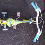 12" Girls Bike with Hand Brake and training wheels Image 2