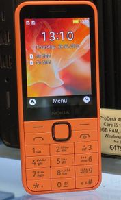 Nokia 215 4G TA-1613 Dual SIM Phone SimFree Unlocked, 2.4-Inch Size, Peach/ Used