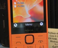 Nokia 215 4G TA-1613 Dual SIM Phone SimFree Unlocked, 2.4-Inch Size, Peach/ Used