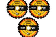 DeWalt DT10399 190mm 24T Elite Framing Circular Saw Blade 3pk