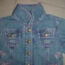 Age 3/4 Years - A Beautiful Girls 2 Piece Denim Jacket from Adams Kids - Read Carefully Image 5