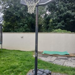 Basketball hoop & balls