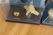 Star Wars Gold plated models