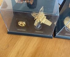 Star Wars Gold plated models