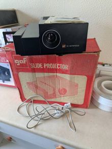 GAF Slide Projector