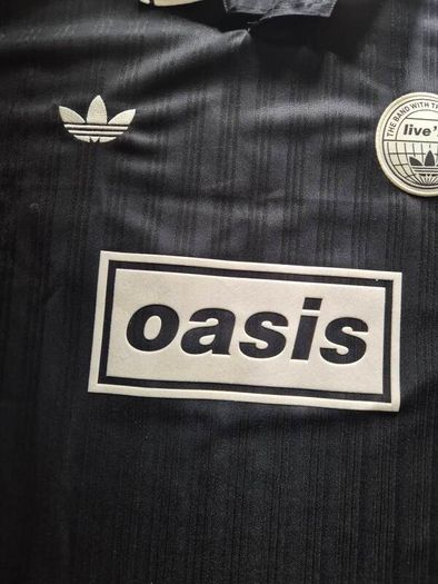 Oasis Live 25 Jersey Adidas M 2025 Dublin Football Soccer