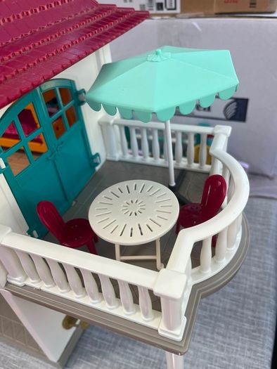 schleich farm house and horse set
