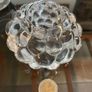 Orrefors Sweden Raspberry Clear Crystal Glass Votive Candle Holder Anne Nilsson 1980s Image 4