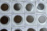British Pennies - George V. 3 for a euro. 5 euro minimum.