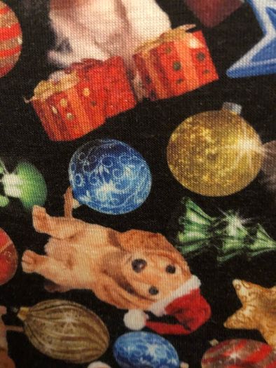 Christmas puppy top/dress (age 11-12)