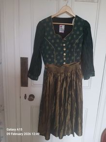 Vintage Rose-Drindl Dress